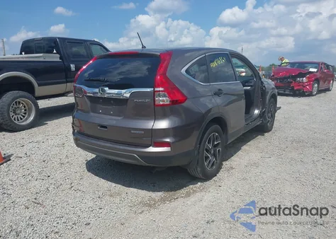 2016 Honda Cr-V Se from USA, damaged, VIN 5J6RM4H44GL125712